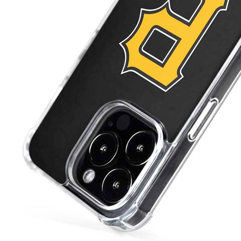MLB Pittsburgh Pirates - Solid Distressed iPhone 16 Pro MagSafe Case